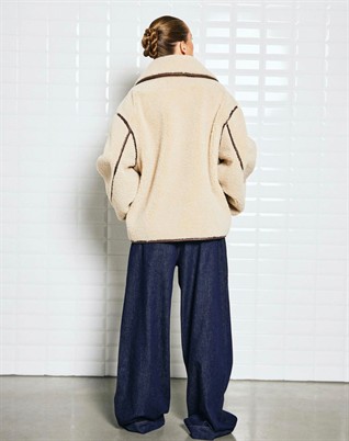 Dajana WBL Pile Jakke - Birch